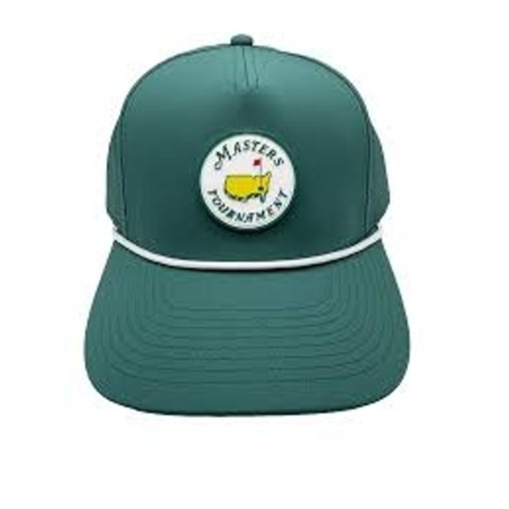 Masters 2026 Men Hat OS Green Masters Tournament Rope Snapback Perforated